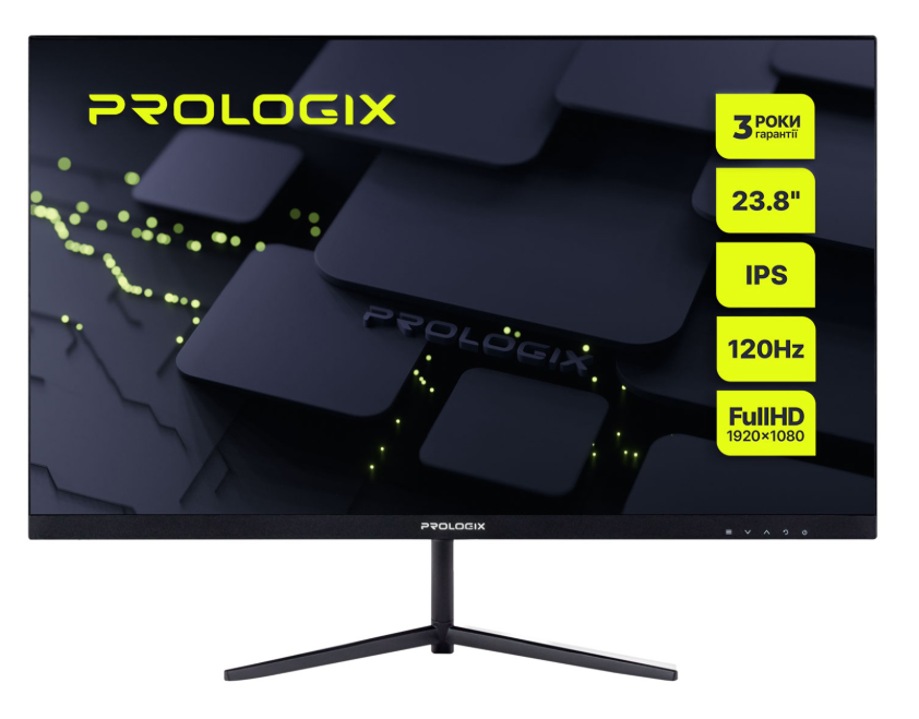Монітор Prologix 23.8" PL2425HF IPS Black 100Hz